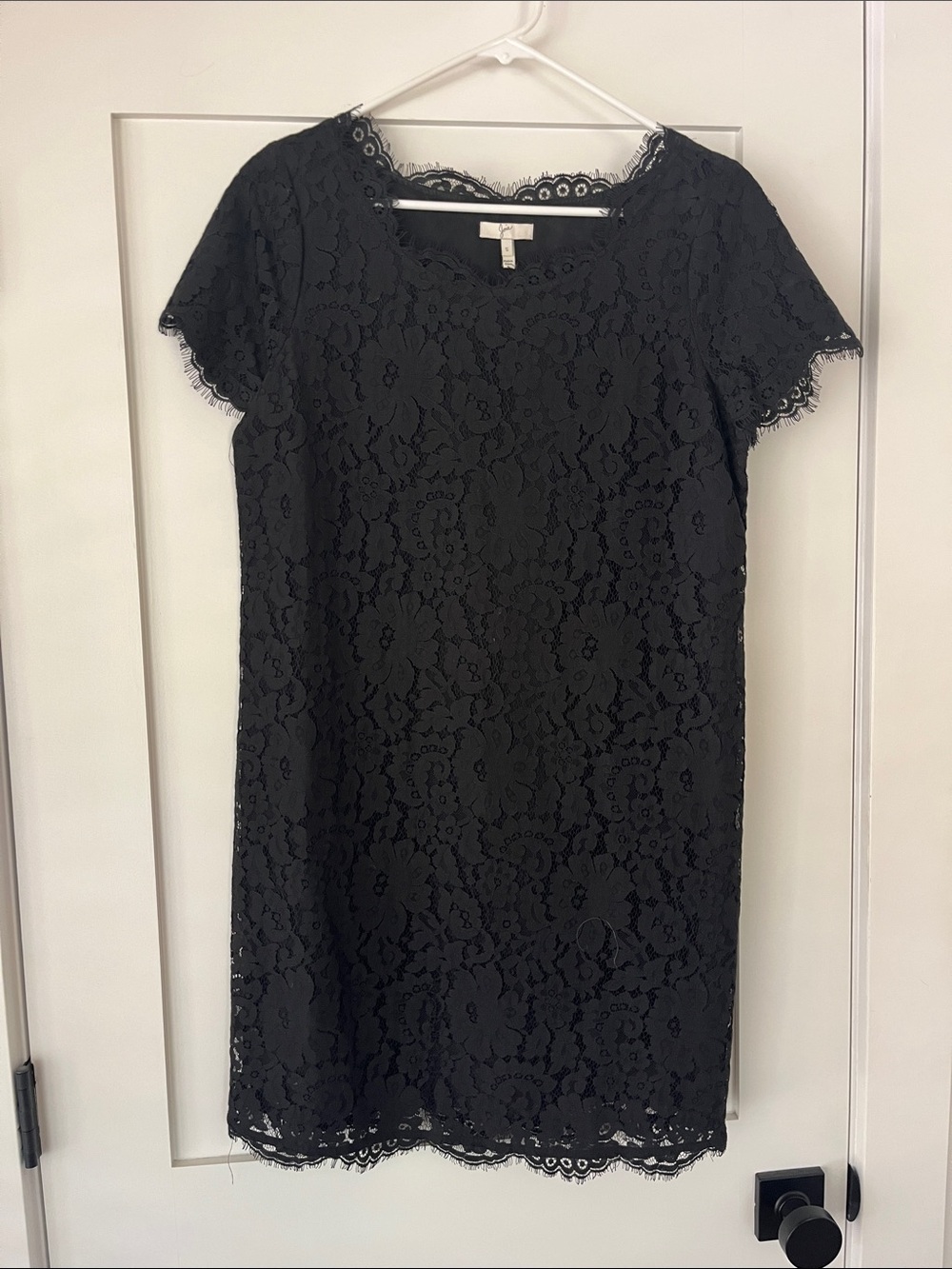 Joie Black Lace Mini Dress